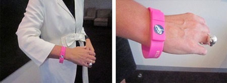 New Initiative: Breast Cancer Patient Information USB Bracelets