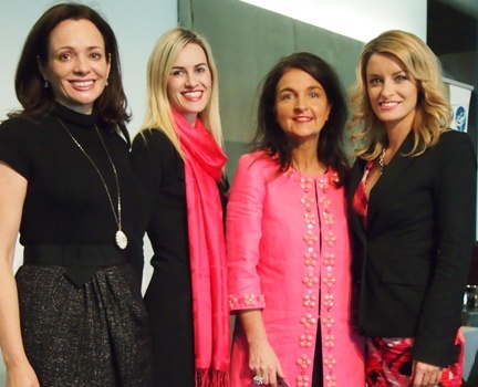 Robyn Baillieu, Chantel Thornton, Jane O’Brien and MC Lynda Kinkade