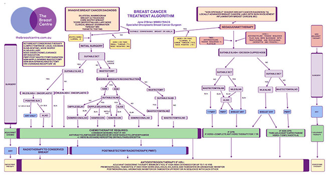 Breast cancer screening flow chart of MIST.