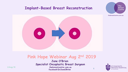 Live Pink Hope Webinar 2019